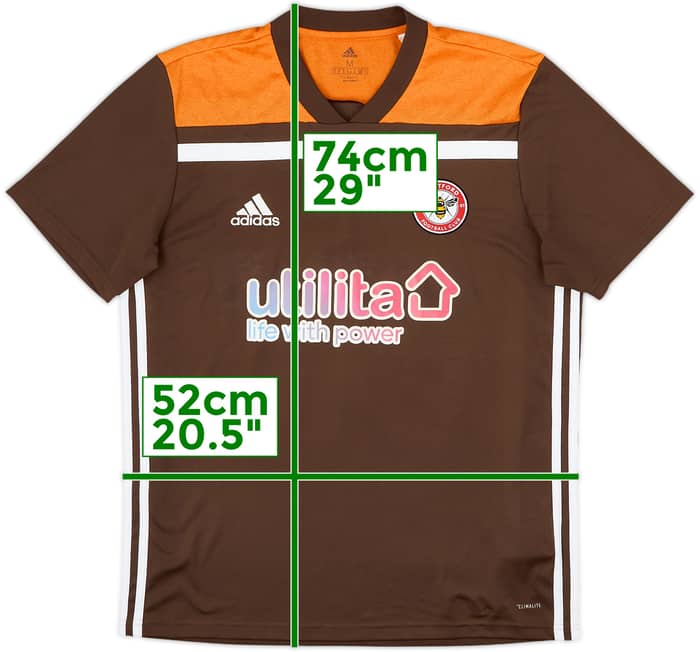 2018-19 Brentford Youth Match Issue Away Shirt #17