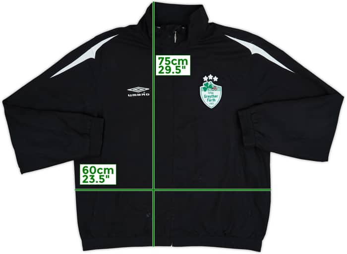 2006-07 Greuther Furth Umbro Track Jacket - 8/10 - (XL)