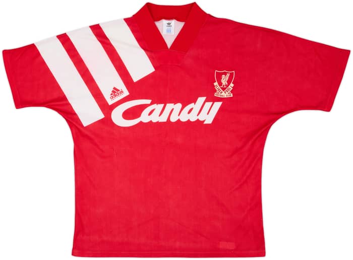 1991-92 Liverpool Home Shirt - 6/10 - (M/L)