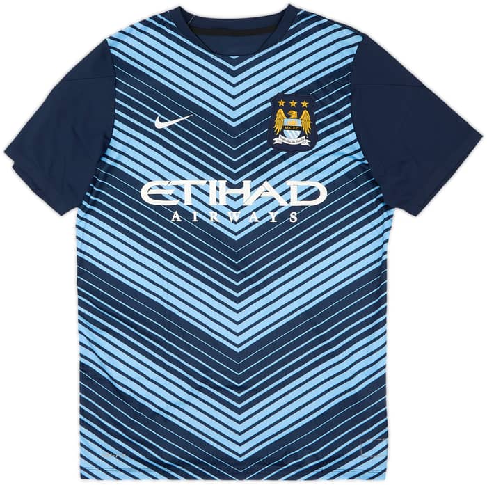 2013-14 Manchester City Nike Training Shirt - 6/10 - (L)