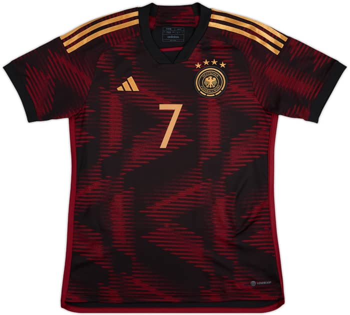 2022-23 Germany Away Shirt Havertz #7 - 9/10 - (M)
