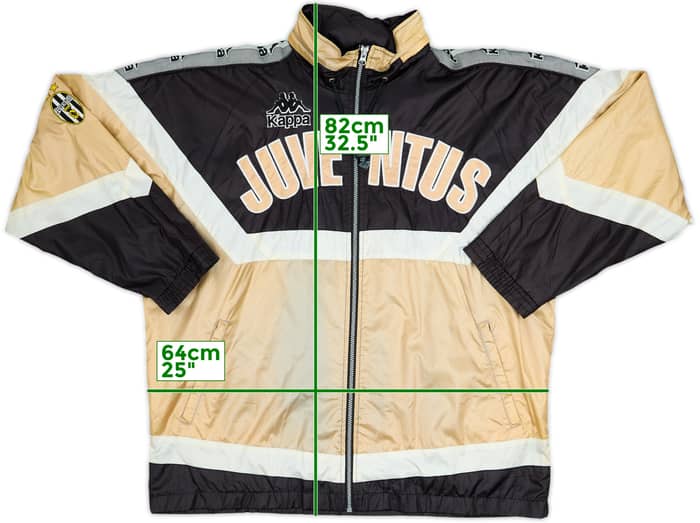 1995-96 Juventus Kappa Hooded Track Jacket - 4/10 - (L)