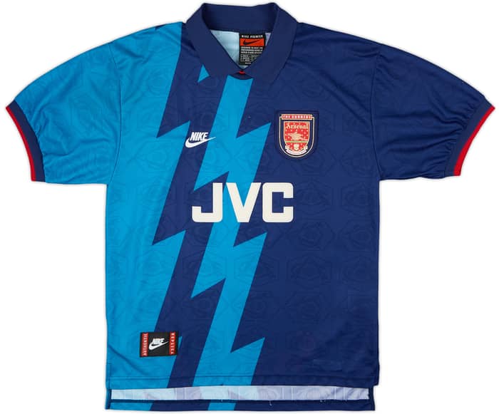 1995-96 Arsenal Away Shirt Wright #8 - 8/10 - (M)
