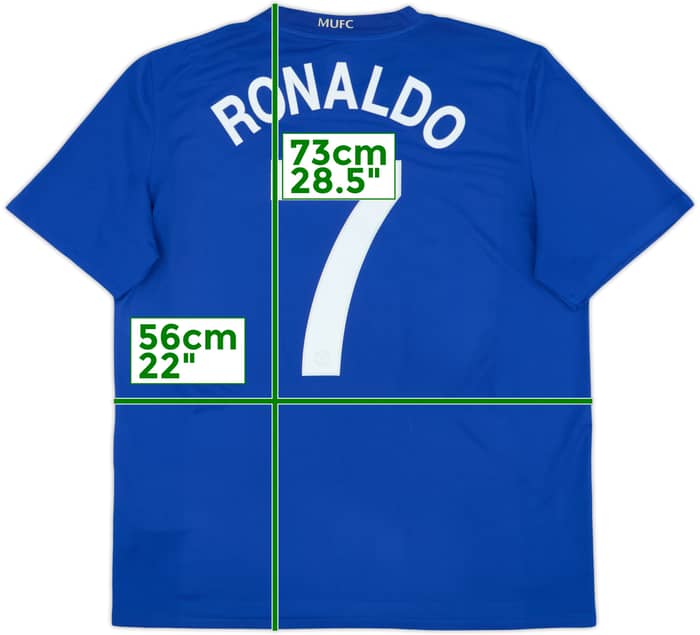 2008-09 Manchester United Third Shirt Ronaldo #7 - 4/10 - (L)