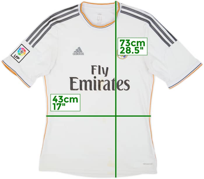 2013-14 Real Madrid Home Shirt - 4/10 - (M)