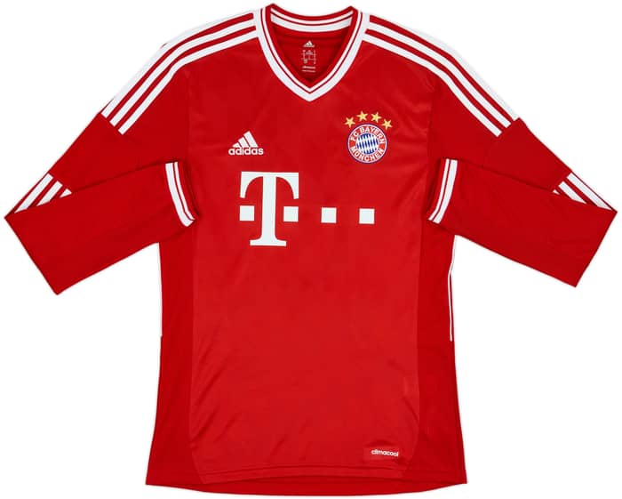 2013-14 Bayern Munich Home L/S Shirt Robben #10 - 9/10 - (S)