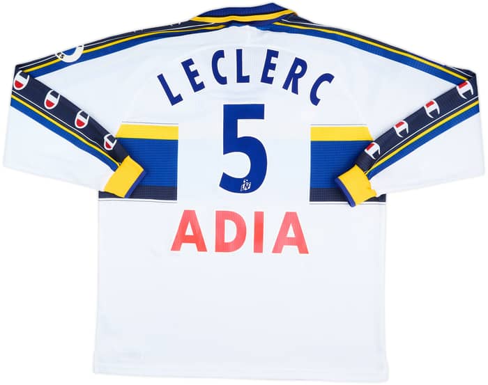2000-01 Sochaux Match Issue Away L/S Shirt Leclerc #5