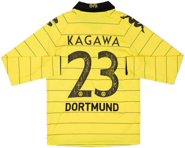 2010-11 Borussia Dortmund Home L/S Shirt Kagawa #23 - 5/10 - (M)