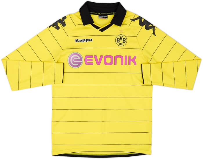 2010-11 Borussia Dortmund Home L/S Shirt Kagawa #23 - 5/10 - (M)