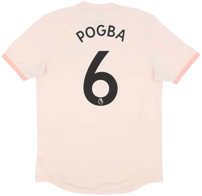 2018-19 Manchester United Authentic Away Shirt Pogba #6 - 8/10 - (L)