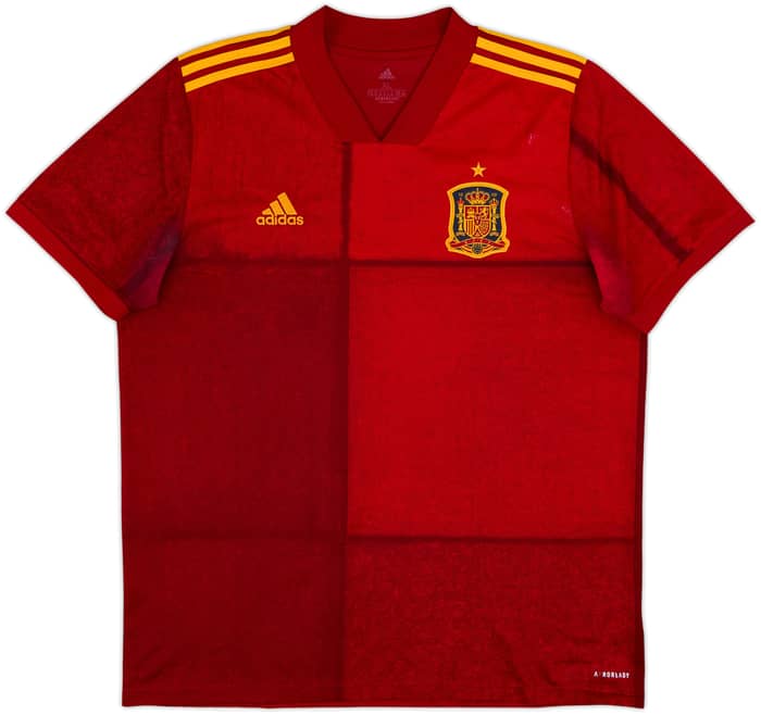 2020-21 Spain Home Shirt - 6/10 - (XL)