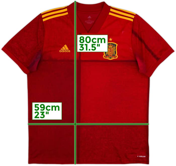 2020-21 Spain Home Shirt - 6/10 - (XL)
