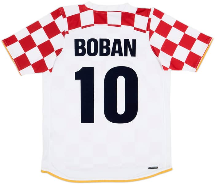 2006-08 Croatia Home Shirt Boban #10 - 8/10 - (L)
