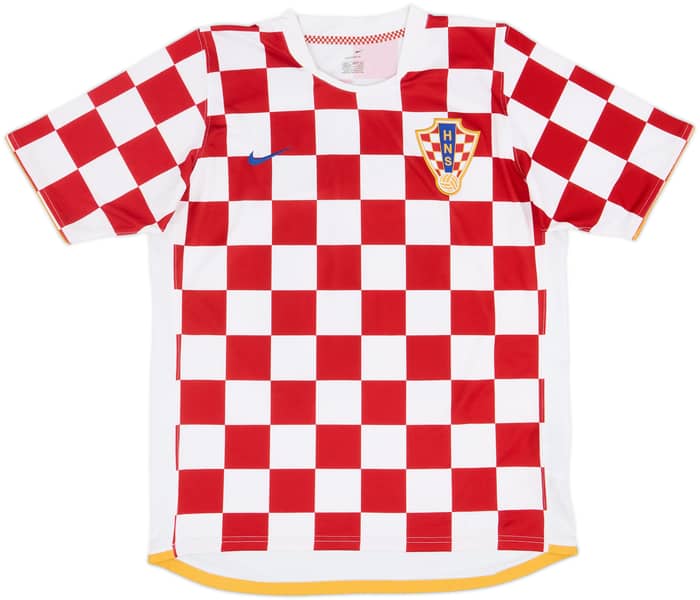 2006-08 Croatia Home Shirt Boban #10 - 8/10 - (L)
