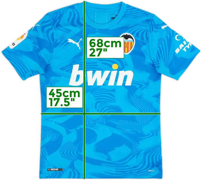 2019-20 Valencia Tercera Camiseta - 9/10 - (S)
