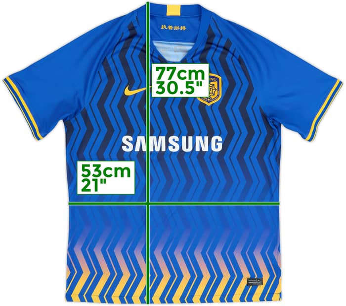2020 Jiangsu Suning FC Camiseta Local - 9/10 - (L)
