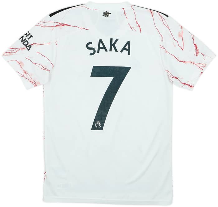 2020-21 Arsenal Away Shirt Saka #7 - 10/10 - (S)
