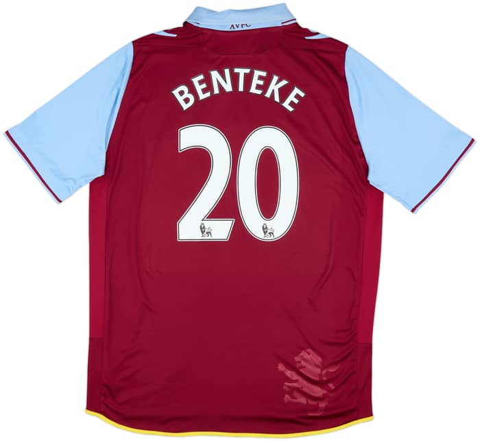 2012-13 Aston Villa Home Shirt Benteke #20 - 6/10 - (XL)