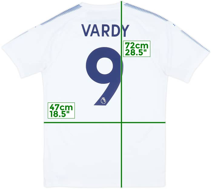 2017-18 Leicester Third Shirt Vardy #9 - 7/10 - (M)