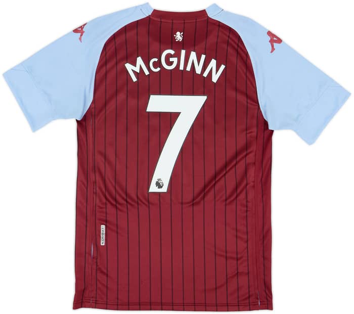 2020-21 Aston Villa Home Shirt McGinn #7 - 6/10 - (M)