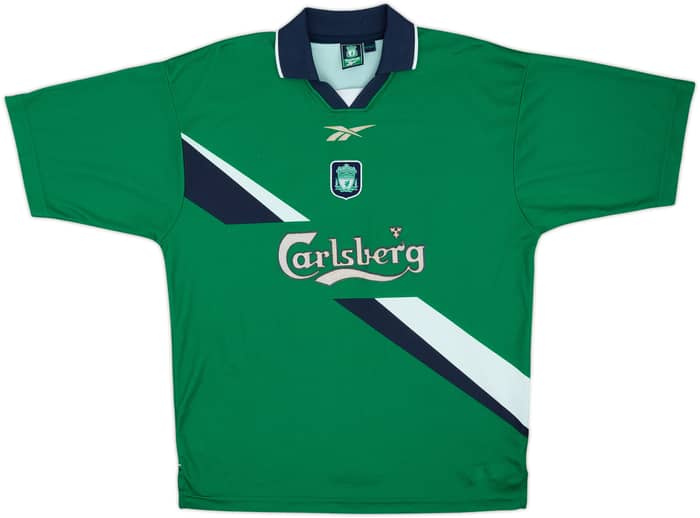 1999-00 Liverpool Away Shirt Owen #10 - 6/10 - (M)