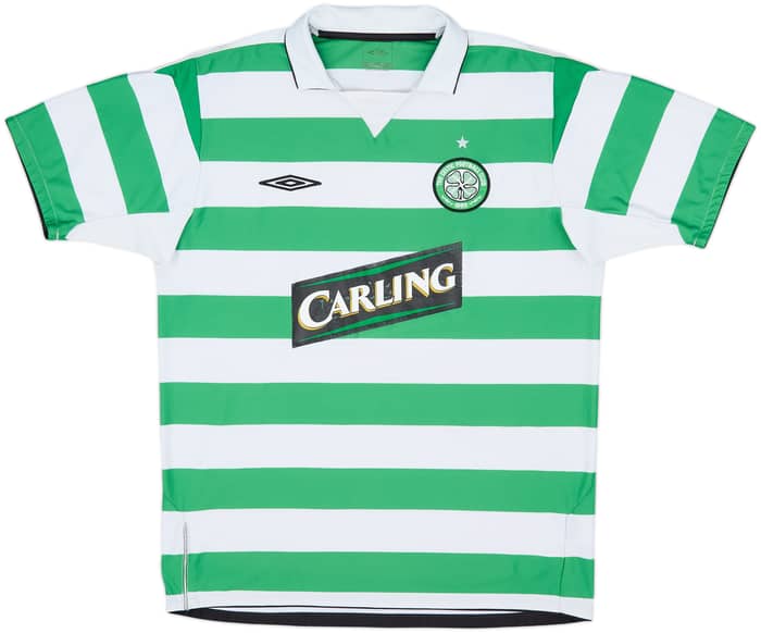 2004-05 Celtic Home Shirt Juninho #7 - 6/10 - (L)
