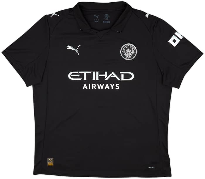 2025-26 Manchester City Away Shirt Haaland #9 - 10/10 - (XL)