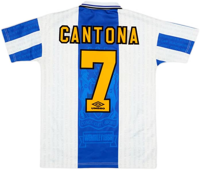 1994-96 Manchester United Third Shirt Cantona #7 - 6/10 - (S)