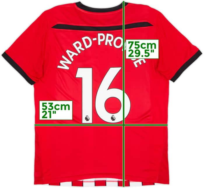 Camiseta de local del Southampton 2018-19 Ward-Prowse #16 - 6/10 - (L)