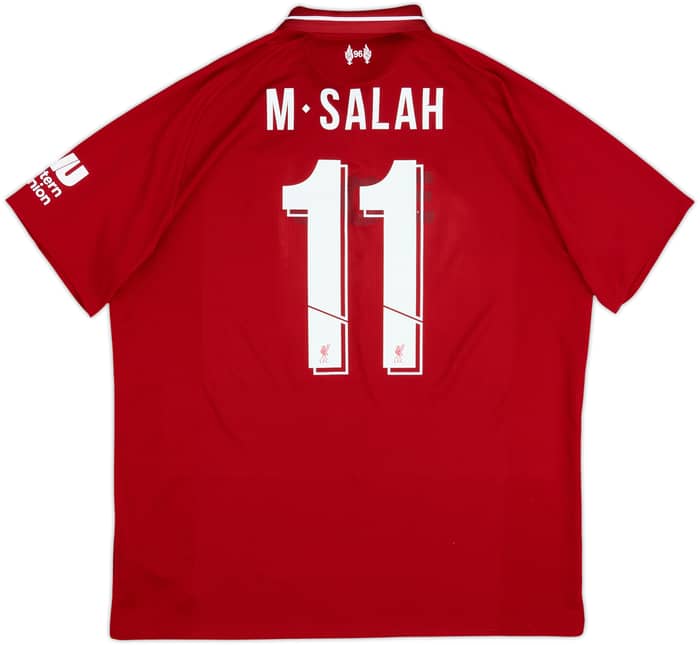 2018-19 Liverpool Home Shirt M.Salah #11 - 5/10 - (XL)