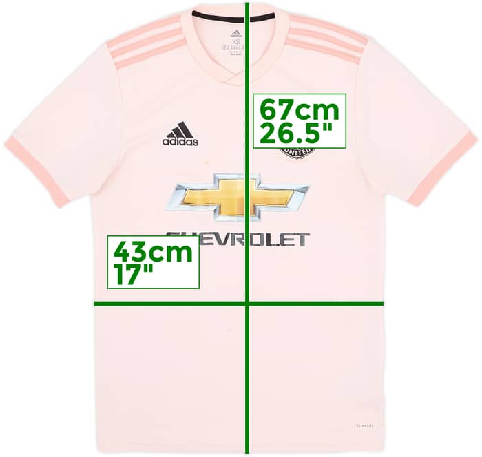 2018-19 Manchester United Away Shirt - 5/10 - (XS)