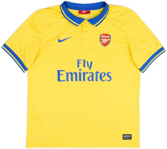 2013-14 Arsenal Away Shirt Ozil #11 - 8/10 - (XL.Boys)