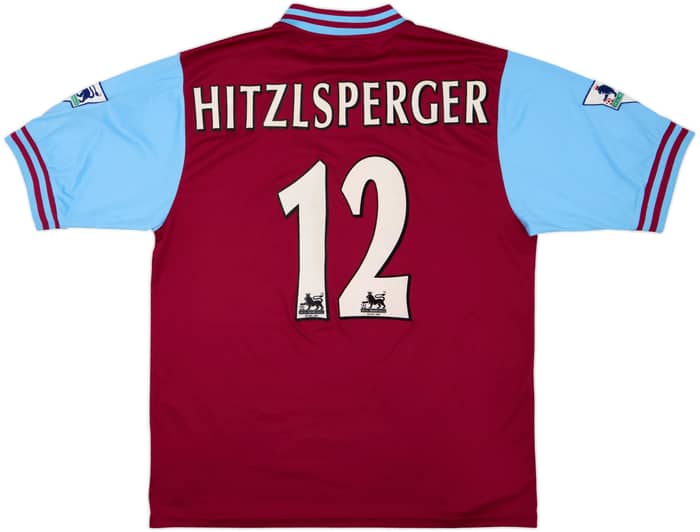 2002-03 Aston Villa Home Shirt Hitzlsperger #12 - 7/10 - (L)