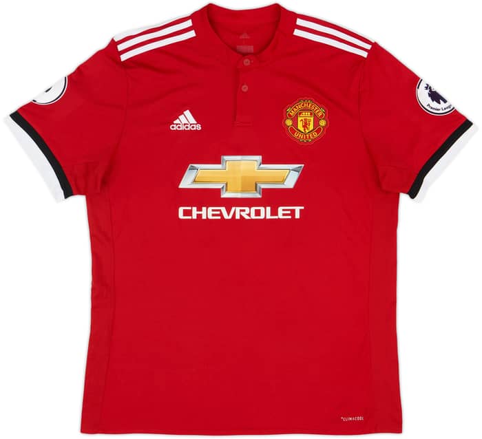 2017-18 Manchester United Home Shirt Ibrahimovic #10 - 8/10 - (L)