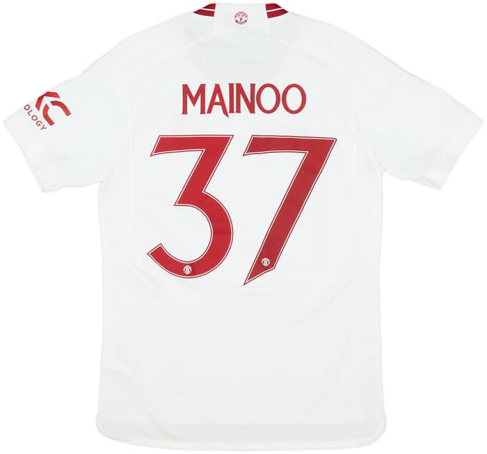 2023-24 Manchester United Third Shirt Mainoo #37 - 9/10 - (S)