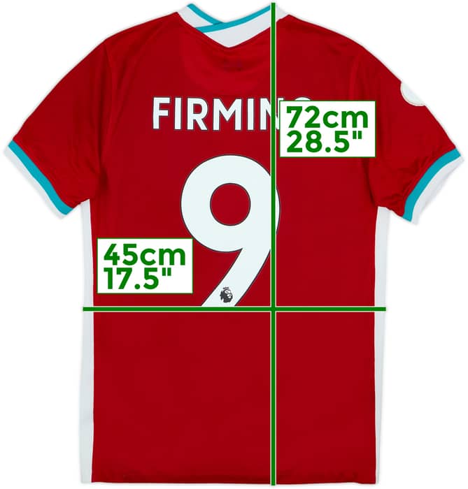 2020-21 Liverpool Home Shirt Firmino #9 - 5/10 - (S)