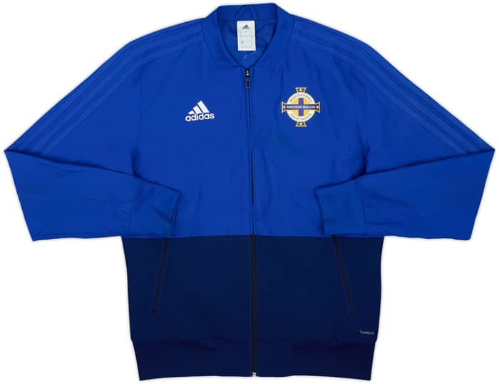 2017-18 Northern Ireland adidas Track Jacket - 6/10 - (S)