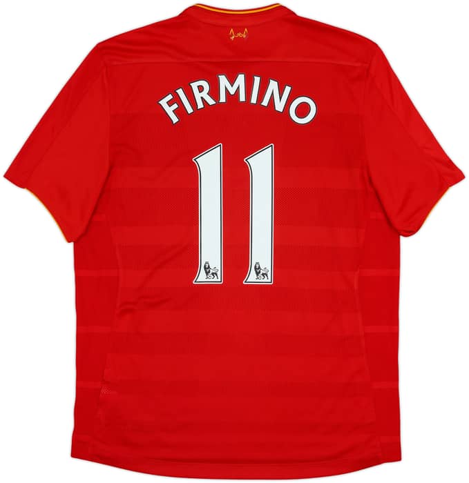 2016-17 Liverpool Home Shirt Firmino #11 - 6/10 - (L)