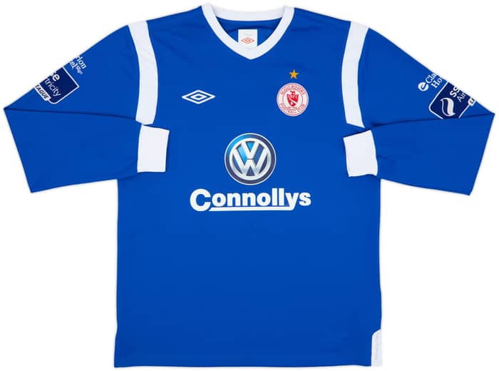 2013 Sligo Rovers Match Issue GK Shirt Brush #12