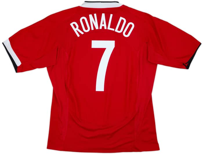 2004-06 Manchester United Home Shirt Ronaldo #7 - 6/10 - (XL)