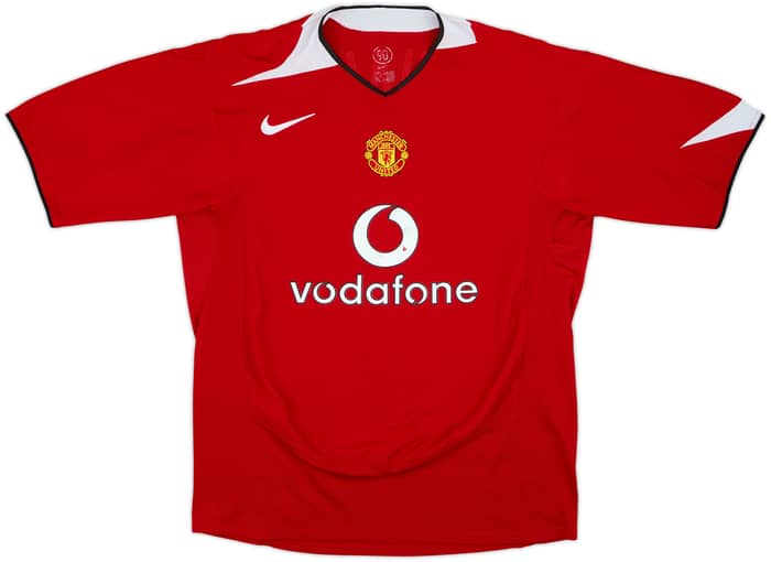 2004-06 Manchester United Home Shirt Ronaldo #7 - 6/10 - (XL)