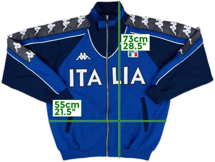 1999-00 Italy Kappa Track Jacket - 8/10 - (M)
