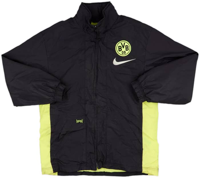 1996-97 Borussia Dortmund Nike Padded Bench Coat - 9/10 - (S)