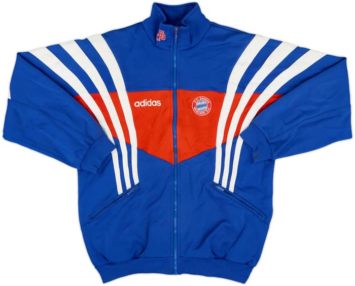 1995-96 Bayern Munich adidas Track Jacket - 7/10 - (XL.Boys)