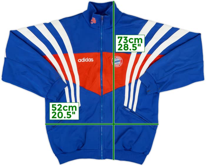 1995-96 Bayern Munich adidas Track Jacket - 7/10 - (XL.Boys)