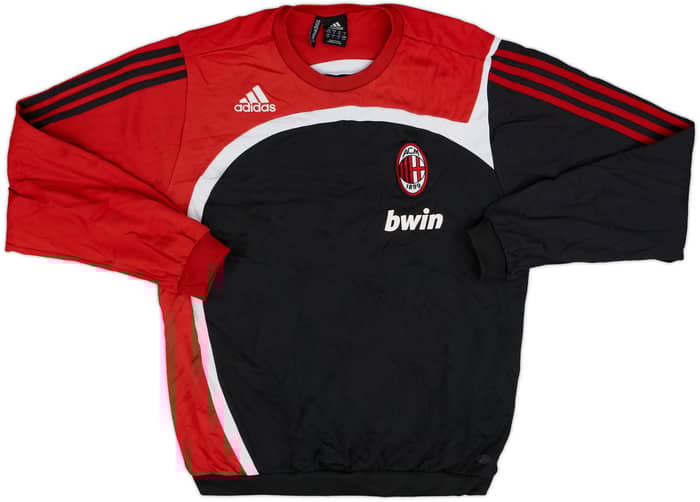 2007-08 AC Milan adidas Sweat Top - 6/10 - (M/L)