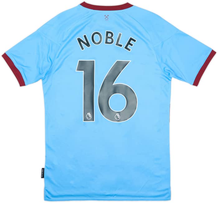 2020-21 West Ham Visitante Camiseta Noble #16 (S)
