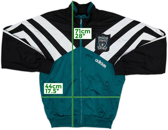 1995-96 Liverpool adidas Track Jacket - 7/10 - (S)