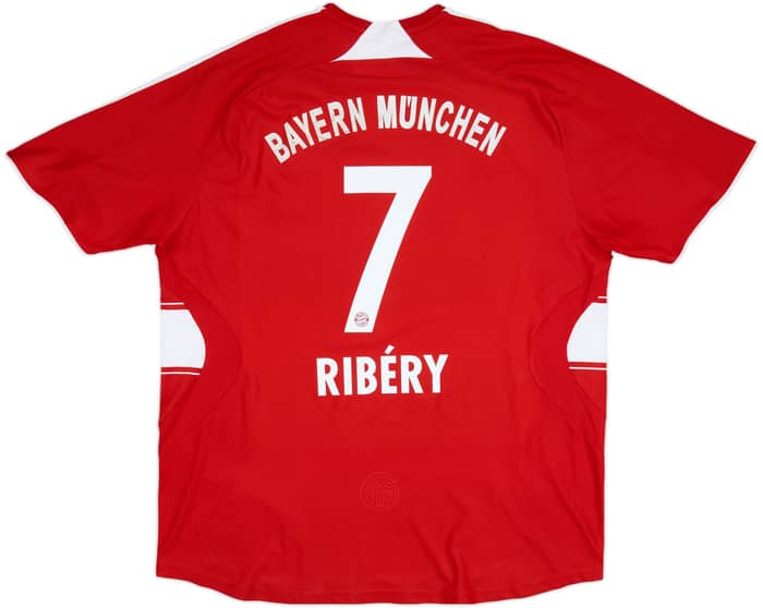 2007-08 Bayern Munich Home Shirt Ribery #7 - 6/10 - (XL)