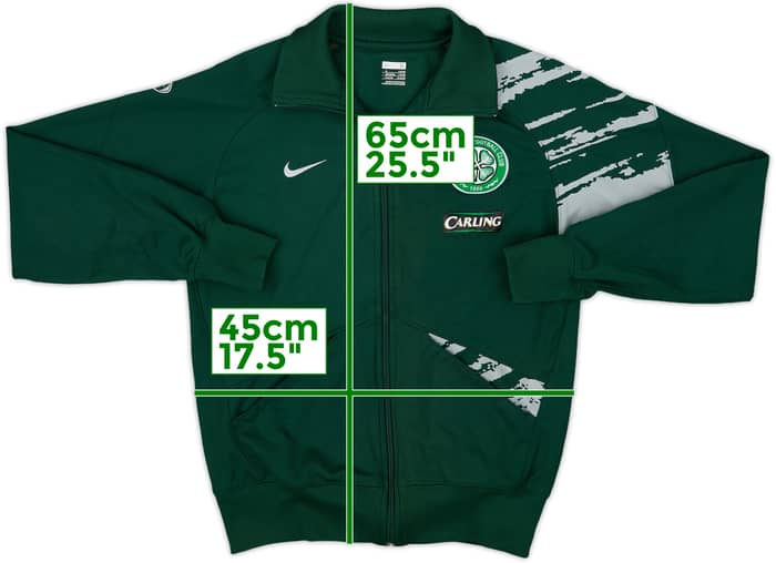 2007-08 Celtic Nike Track Jacket - 7/10 - (S)